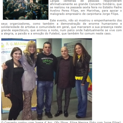 Mega Concerto Solidário 2019